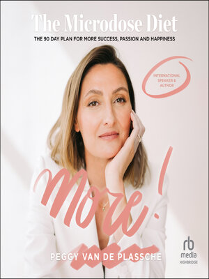 cover image of MORE--The Microdose Diet